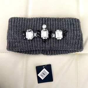 💎 Beautiful Embellished Knit Winter Headband / Headwrap ❄️ NWT (bundle o…